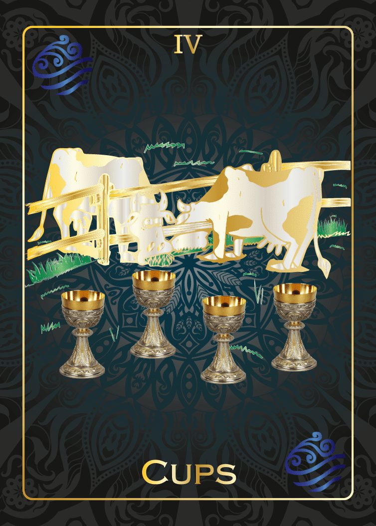 4 of Cups