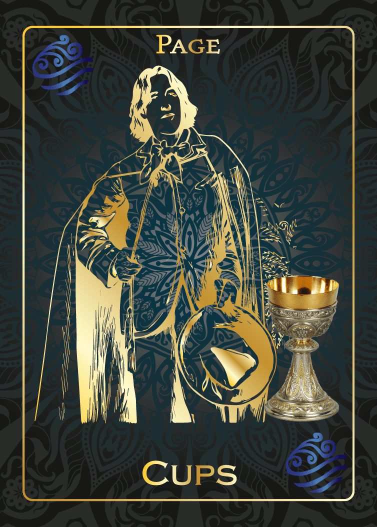 Page of Cups