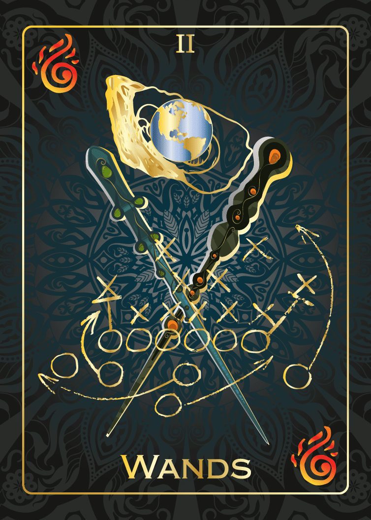 2 of Wands