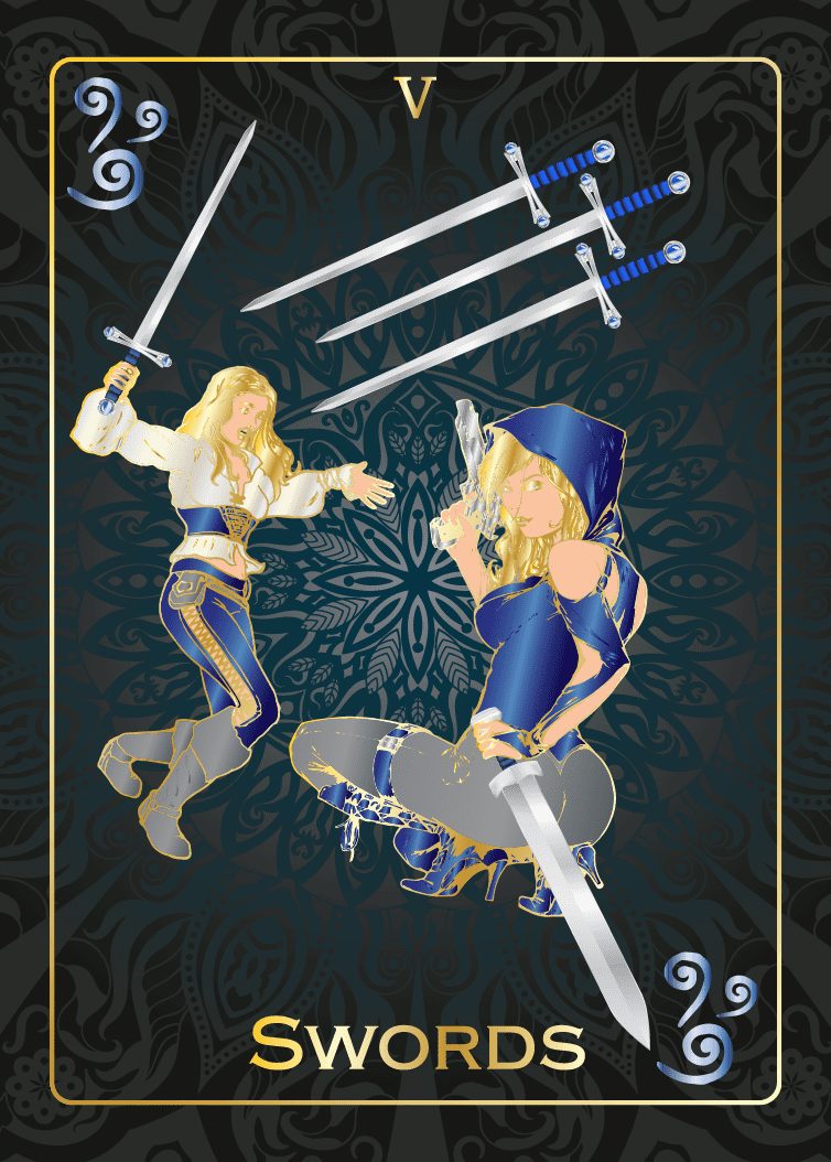 5 of Swords